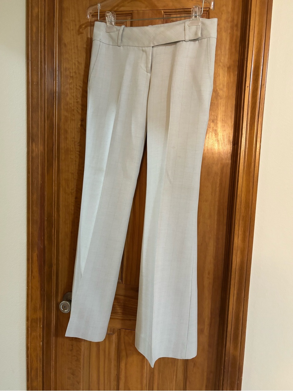 Marineblu Light Gray Tailored Trousers - Picture 10 of 14